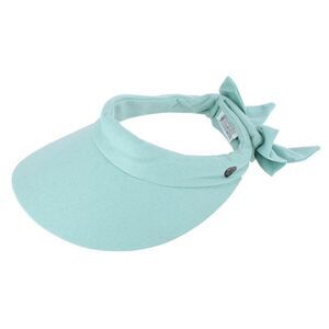 Epoch Hats Company Women's Cotton Sun Visor with Back Bow
